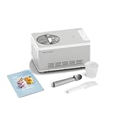 SPRINGLANE Eismaschine & Joghurtbereiter Elisa 2,0 L mit selbstkühlendem Kompressor 220 W, Eiscrememaschine aus Edelstahl mit Kühl- und Heizfunktion, inkl. Rezeptheft