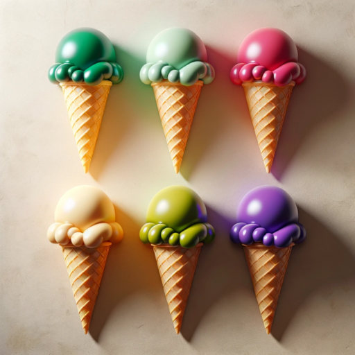 Idea para regalar: conos de helado como decoración de pared